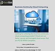 Business Continuity Cloud Computing