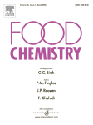 A kind of potential food additive produced by Streptomyces coelicolor: Characteristics of blue pigment and identifica...