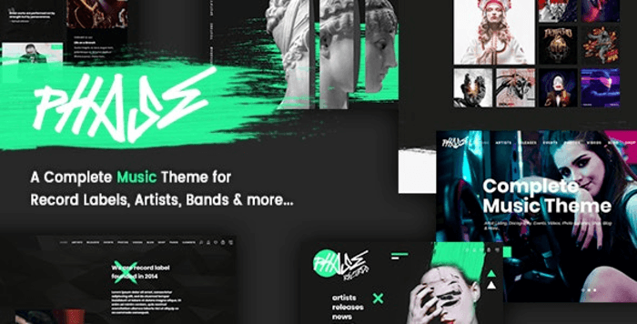 15 Best Sellers Music WordPress Themes | A Listly List
