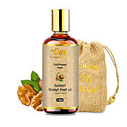 O4U Fresh & Organic cold pressed Kashmiri Walnut Oil for hair and skin care - 30 ml