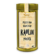 O4U 100 percent Organic Kaolin Powder for face, Skin whitening - 100g