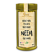 O4U 100% Natural, Pure Organic Neem Powder for Hair & Face, 100g
