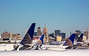 Coronavirus Epidemic - United Airlines flew to Newark, LaGuardia