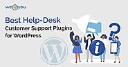 6 Best help-desk Customer Support Plugins for WordPress -wewpyou