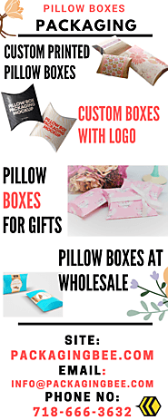 Custom Pillow boxes