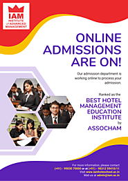 Best course for Hotel Management – Institute of Advanced Management – Institute of Advance Management