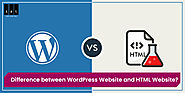 Difference between Wordpress and HTML website?