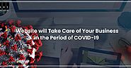 Website will take care of your business in the period of covid-19