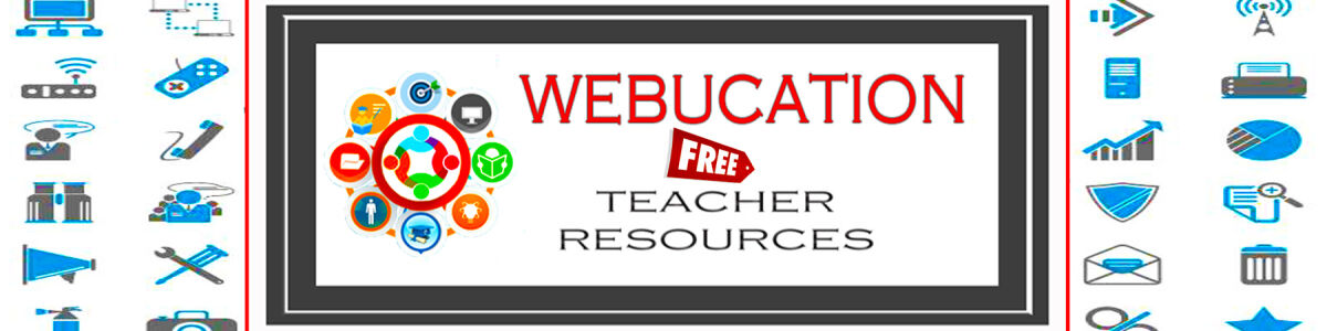 Headline for Free Teacher Resources by Webucation