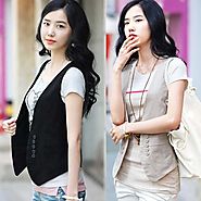 Shop for Cotton Slim Vest Jacket for Women |ShoppySanta