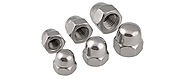 Stainless Steel Dome Nuts Manufacturers Suppliers Dealers in India - Caliber Enterprises