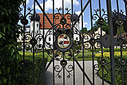 Residential Gate Installation in Los Angeles on Behance