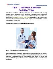 TIPS TO IMPROVE PATIENT-SATISFACTION by Silver State Health - Issuu