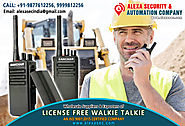 License Free Walkie Talkie for Railways suppliers dealers exporters distributors in Delhi, NCR, Noida, Punjab India +...