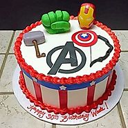 Avengers Theme Cake - Bakery