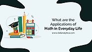 What are the Applications of Math in Everyday Life - Statanalytica