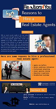 Reasons to Hire Real Estate Agents