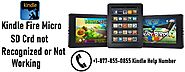 877-855-0855 Kindle Fire Micro SD card not Recognized or not Working