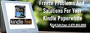 Freeze Problems and Solutions for Your Kindle Paperwhite