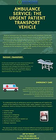Non-Emergency Ambulance Service | Patient Transport Service