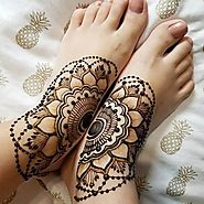 Latest Mehndi Designs For Foots - Sensod - Create. Connect. Brand.