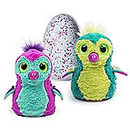 Spin Master Hatchimals Interactive Creature Penguala Hatching Egg, Pink/Teal