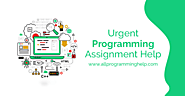 Urgent Programming Assignment Help | Best Programming Homework help