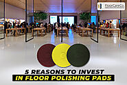 What are the finest floor polishing pads?