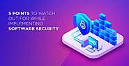 5 Points To Watch Out For While Implementing Software Security | One Team US, LLC