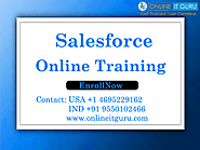 salesforce online training in India