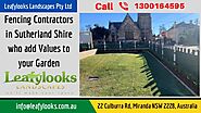 Fencing Contractors in Sutherland Shire who add Values to your Garden
