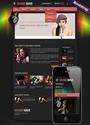 Sound wave radio HTML Template