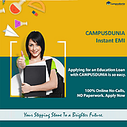 Apply Today Instant Education loan Online from Campusdunia