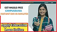 Apply Education Loan Online with No Cost EMI From Campusdunia