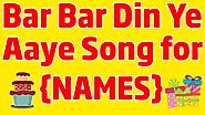 Birthday Song for Name | Happy Birthday Song in Hindi | Download Happy Birthday Songs with Names