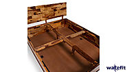 Your Search for A Sheesham Wood Bed with Storage Ends Here Wakefit