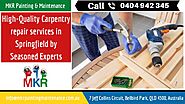 High-Quality Carpentry repair services in Springfield by Seasoned Experts