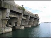 The Keroman former U-Boat base at Lorient, Brittany.