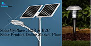 SolarMyPlace, Leading Online B2B & B2C Solar Product Market Place.