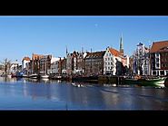 Lübeck, Germany: Old Town, Holstentor, Museum Harbor, Trave - (Full HD 1080p)