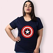 Shop Latest Design Plus Size T Shirt For Women at Beyoung