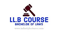 LLB course in India, Eligibility, career, and scope. | Infinity Lectures