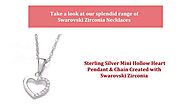 Swarovski Zirconia Necklaces By David Deyong