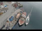 Aerial Greenland - Paamiut, population 1500 (DJI Phantom 1, Fatshark FPV)