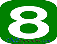How Many Days Until 8th September 2020? - UntilSeptember.com