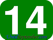 How Many Days Until 14th September 2020? - UntilSeptember.com