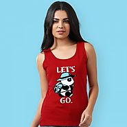 Buy Tank Tops Online - Panda T-shirt at Beyoung