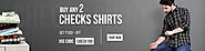 Buy Check Shirt for Men Online in India 70% OFF - Beyoung