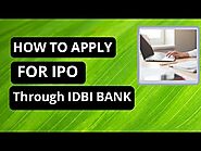How to apply for IPO using IDBI Bank ASBA Net banking