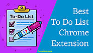 Best To Do List Chrome Extension - To Manage Tasks